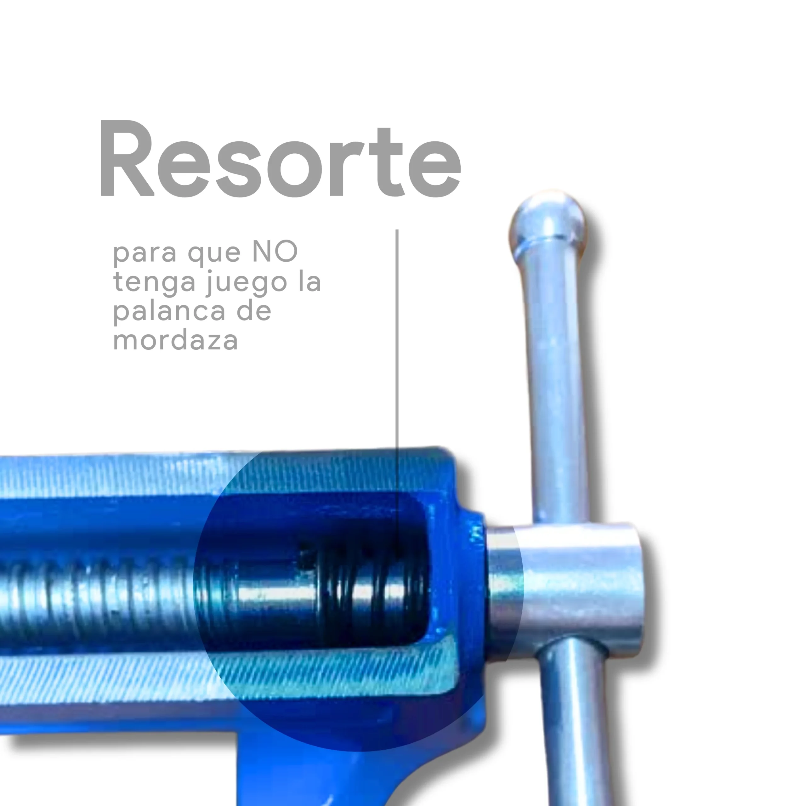 Morsa De Banco Con Yunque Profesional 4 Pulgadas - Imagen 3